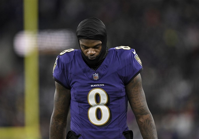 Lamar Jackson ei taaskaan astunut kentälle finaalissa